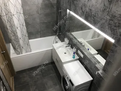 Ремонт ванной комнаты 6 кв.м. совмещенный с туалетом, цена, фото, видео,  отзыв