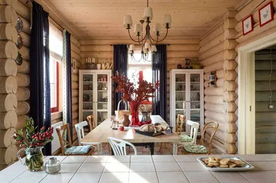Интерьер деревянного дома - интерьер в деревянном доме в Киеве | Ремонт  квартир от компании Newstroy
