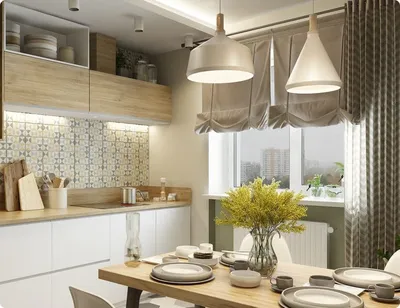 Дизайн кухни 8 м² - WikiHome
