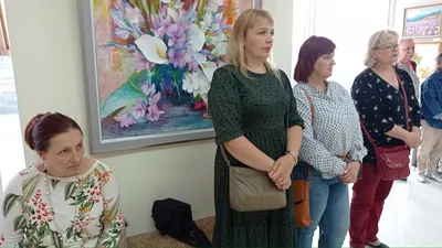 До Дня Незалежності України Вінницька обласна організація художників  України презентувала свої мистецькі твори (фоторепортаж)