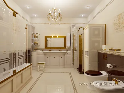Фото дизайн интерьера ванной комнаты в Кирове