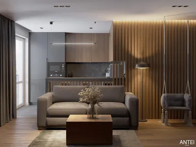 Дизайн интерьера стильной двухкомнатной квартиры в Гомеле