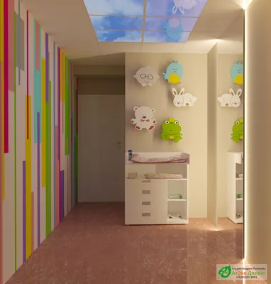 Дизайн проект интерьера детских садов – студия Атэко Дизайн