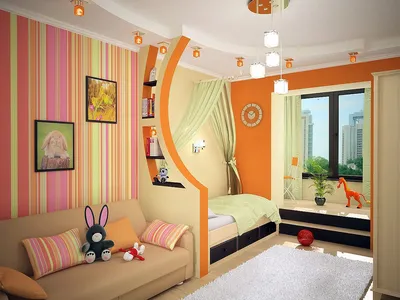 Дизайн детской комнаты - ремонты в детских комнатах от компании NewStroy