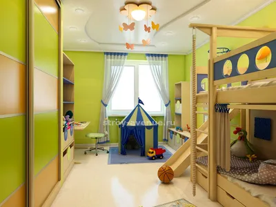 Ремонт детской комнаты под ключ в Москве