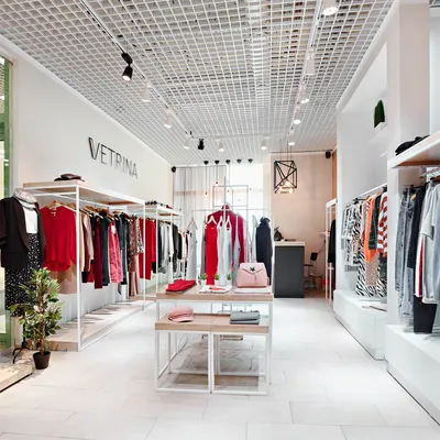 Дизайн интерьера магазина женской одежды \"VETRINA\" | CONCEPT22
