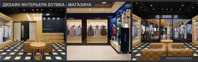 Дизайн интерьера магазина бутика - Заказать дизайн бутика Авторский проект  магазина под ключ в Москве - PAEVSKIYDESIGN