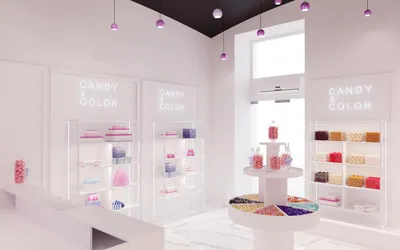 Вкусный» дизайн интерьера магазина сладостей во Львове | Блог CULT of Design