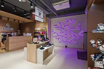 Дизайн интерьера магазина обуви «Обувной Квартал» - Студия дизайна интерьера  Белая Ворона