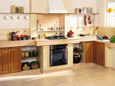 Правила сочетания цвета мебели и плитки на кухне | Ремонт без проблем