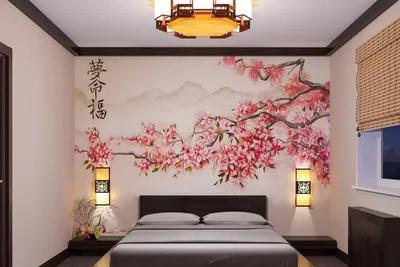 Дизайн интерьера спальни в японском стиле: 20 интересных фото