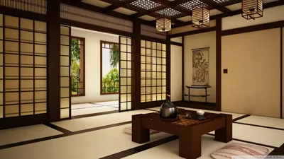 Интерьер комнаты в японском стиле – дизайн и ремонт квартиры в японском  стиле