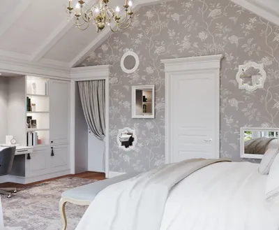 Дизайн комнаты-спальни 11кв.м. по цене от 22000 руб.. АРТ arkh-219