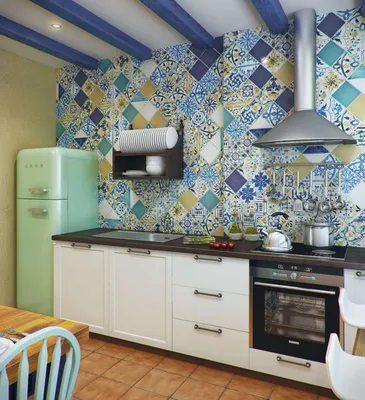 Кухня в греческом стиле: 50+ фото примеров, советы по оформлению