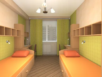 Дизайн детской комнаты для двоих детей мальчиков - 75 фото