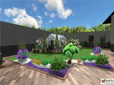 Дизайн маленького двора: советы и рекомендации по улучшению вашего  открытого пространства [94 фото]