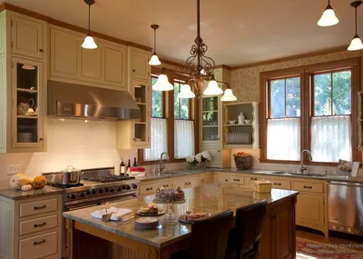 Интерьер кухни в викторианском стиле | Victorian kitchen, Kitchen design,  Kitchen renovation