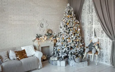 Новогодние елки с роскошными идеями декора