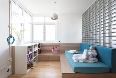 Однокомнатная квартира для семьи с ребенком: дизайн, зонирование,  планировка – идеи и фото | Houzz Россия