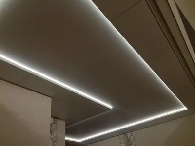 Фото натяжных потолков со световыми линиями от студии Decor, более 564  фотографий на сайте