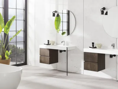 Современный дизайн ванной комнаты: советы, видео и 75 фото идей