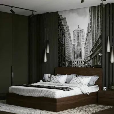 Дизайн спальни в парижском стиле в ЖК «Донской Олимп»
