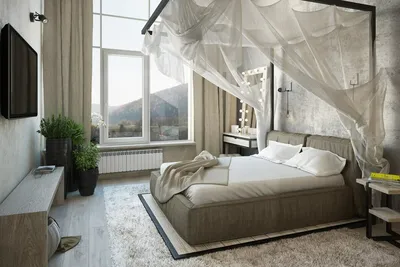Роскошные кровати с балдахином в интерьере обычной спальни | Дизайн  интерьера | Дзен