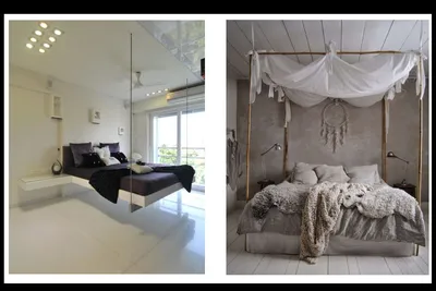 Балдахин над кроватью в спальне, открытая гардеробная, закрытые тумбы для  вещей в 2023 г | Интерьер, Кровати, Идеи домашнего декора