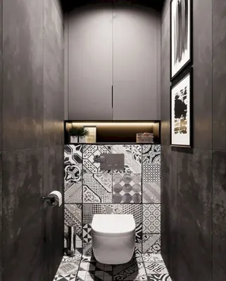 Дизайн маленького туалета: 20 способов обновить интерьер и добавить уюта —  Roomble.com
