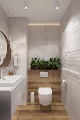 Дизайн туалета: фото идей современного интерьера