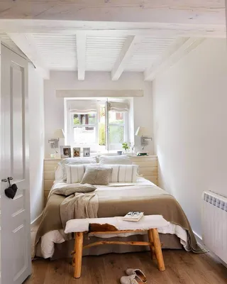 Интерьер маленькой узкой спальни | GD-Home.com