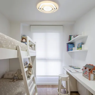 Узкая детская комната: расстановка мебели, дизайн для двоих, фото интерьера