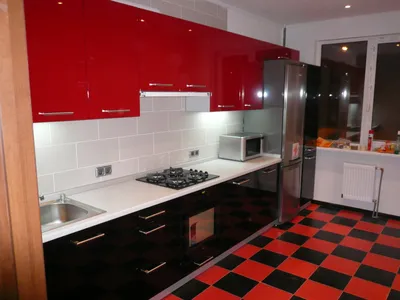 Красная Кухня в Интерьере (115+ Фото): Дизайн в Ярких Контрастах