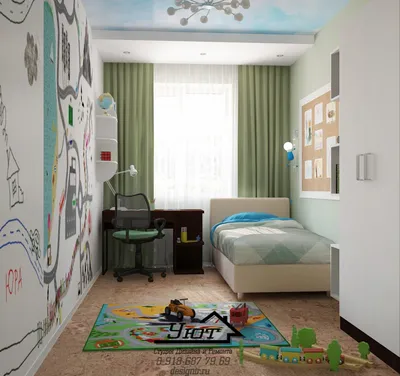 Дизайн детской комнаты №3 - Дизайн интерьера в Краснодаре