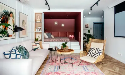 Маленькая квартира в стиле бохо | myDecor