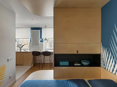 Маленькие квартиры: 4 проекта до 30 м² | Интерьер+Дизайн | Дзен