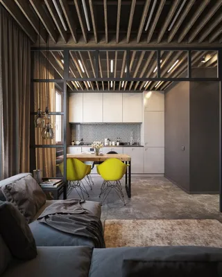 123 оригинальные идеи на фото как оформить интерьер маленькой квартиры в  стиле лофт | Loft interiors, Loft design, Loft interior design