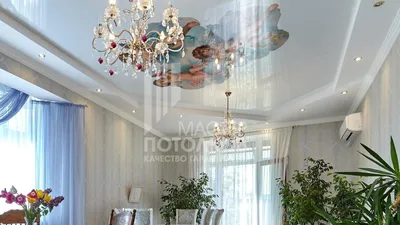 Натяжные потолки в Москве и Московской области от 290 ₽/м² | Мастер Потолков