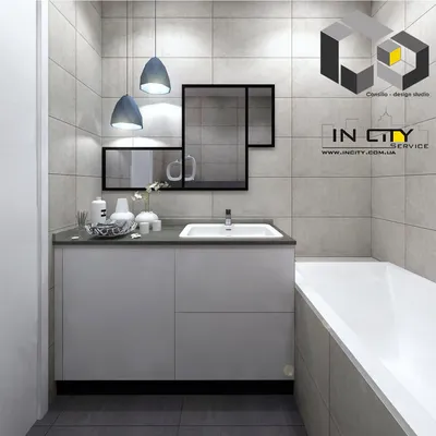 Дизайн ванной комнаты заказать в Харьков | InCity Service