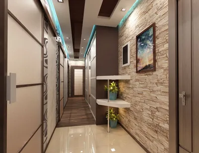 Как обустроить дизайн коридора, выбор стиля и элементы декорирования 🎩
