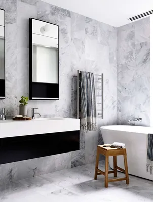 Дизайн ванной комнаты в современном стиле - 67 фото