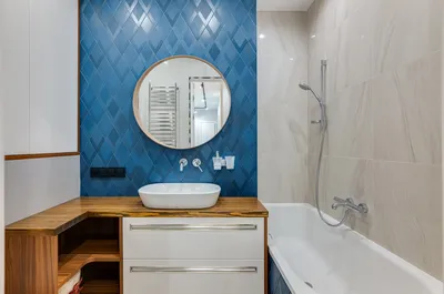Дизайн ванной комнаты в современном стиле: 50 примеров • Интерьер+Дизайн