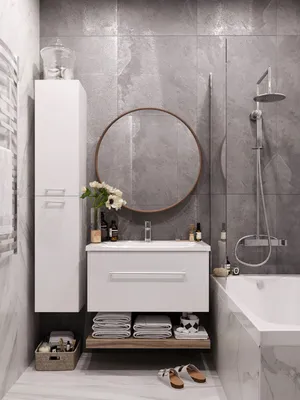 Современный дизайн ванной комнаты: легко и недорого - Статья Аква Стиль в  Новосибирске