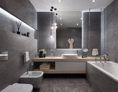 Подборка проектов дизайна интерьера ванных комнат