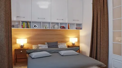 Красивый дизайн интерьера: спальня без окна - 20 фото идей