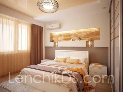 Дизайн интерьера спальни в студии LenchikDS, Севастополь, Крым