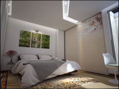 3д визуализация Дизайн спальни | 3dlancer.net
