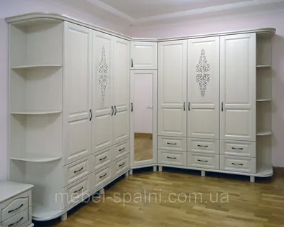 Шкаф шифоньер для одежды угловой, цена 20840 грн — Prom.ua (ID#932617278)