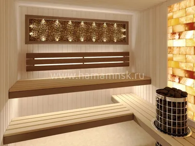 Дизайн-проект финской сауны в квартире | Хамам