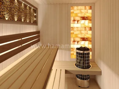 Дизайн-проект финской сауны в квартире | Хамам